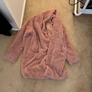 Aritzia Pink Peacoat XS new